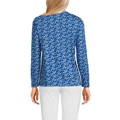Tall Supima Cotton Long Sleeve V-Neck T-Shirt
