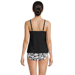 Women's DDD-Cup Tulip Hem Tankini Top