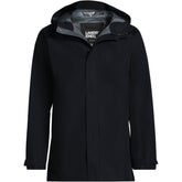 Men's Big Waterproof Hooded Packable Rain Jacket