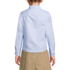 Girls Plus Long Sleeve Oxford Dress Shirt