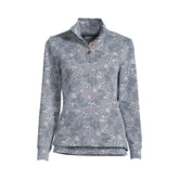 Women's Plus Size Long Sleeve Sport Knit Pullover