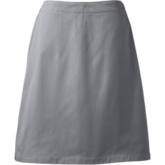 Women's Plus Size Blend Chino Skort Top of Knee