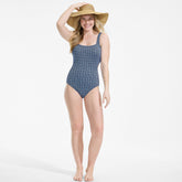 Women's Scoop Neck Open Back Monokini One Piece