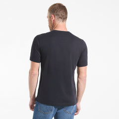 Men's Short Sleeve Cotton Supima Jersey Henley