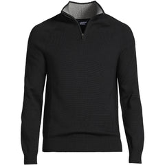 School Uniform Unisex Cotton Modal Quarter Zip Sweater
