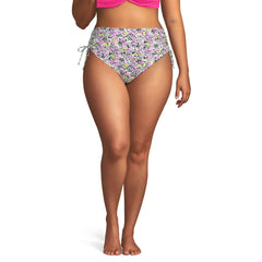 Women's Plus Size High Waisted Adjustable Bikini Bottoms
