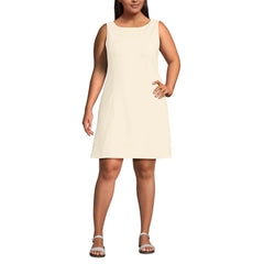 Women's Plus Size Starfish Sleeveless Shift Dress