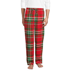 Men's Sherpa Fleece Lined Flannel Pajama Pants
