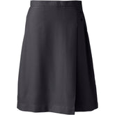 Women's Solid A-line Skirt Below the Knee