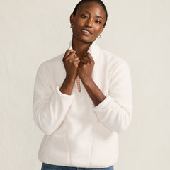Women's Half Zip Cozy Sherpa Fleece Pullover