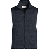 Unisex Big Sweater Fleece Zip Front Vest