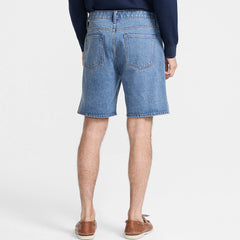 Men's Stretch 9" Comfort Waist Classic Fit Denim Short