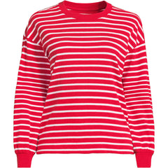 Women's Petite Long Sleeve Mariner Jersey T-Shirt