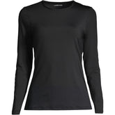 Women's Tall Long Sleeve Crewneck Garden Tee - Sunshade UPF 50 Quick Dry