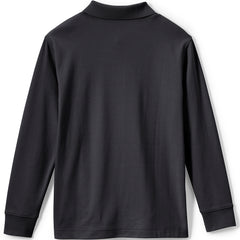 Kids Long Sleeve Interlock Polo Shirt