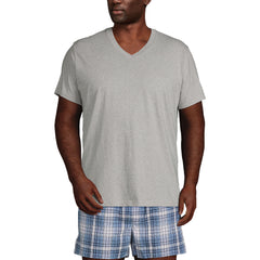 Men's Big and Tall V-Neck Undershirt 3 Pack
