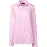 Women's Plus Size No Iron Pinpoint Shirt