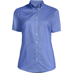 School Uniform Women's Short Sleeve Oxford Dress Shirt