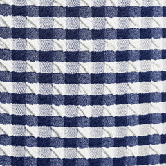 Women's Plus Size Tummy Control Gingham Tugless High Waisted Bikini Bottoms