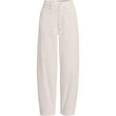 Women's Tall Corduroy High Rise Barrel Leg Ankle Pants