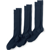 Men's Seamless Toe Over the Calf Rib Dress Socks 3-pack