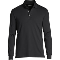 Men's Long Sleeve Cotton Supima Polo Shirt