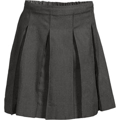 Girls Below The Knee Box Pleat Skirt