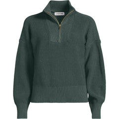 Women's Petite Drifter Shaker Wedge Quarter Zip Sweater