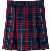 Girls Plaid Skort Top of Knee