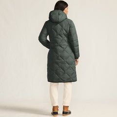 Women's FeatherFree Insulated Diamond Quilted Maxi Coat