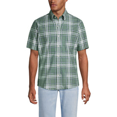 Men's Tall Short Sleeve No Iron Twill Shirt