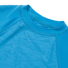 Boys Chlorine Resistant Magic Print Short Sleeve Crew Neck UPF50 Rash Guard