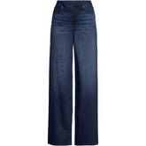 Women's Plus Size Starfish Denim High Rise Wide Leg Jeans