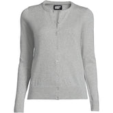 Women's Tall Fine Gauge Cotton Cardigan Sweater