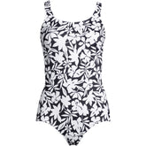 Women's Tugless Low Leg One Piece Swimsuit