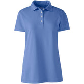 School Uniform Women's Tall Short Sleeve Polyester Polo Shirt