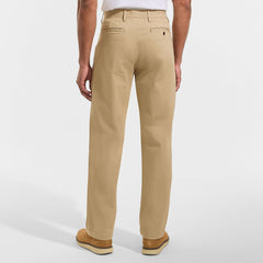 Men's Knockabout Comfort Waist Easy Classic Fit Flannel Lined Chino Pant