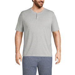 Men's Big and Tall Short Sleeve Super-T Henley