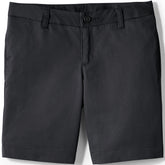 Girls Plus Plain Front Blend Chino Shorts
