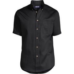 School Uniform Men's Short Sleeve Performance Twill Shirt