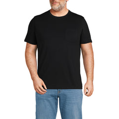 Men's Big Short Sleeve Cotton Supima Tee With Pocket