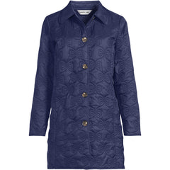 Women's Bow Quilted Insulated Coat