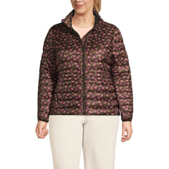 Women's Plus Size Wanderweight Packable Print Down Jacket
