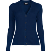 Women's Petite Drifter Baby Cable VNeck Cardigan Sweater - Set Top