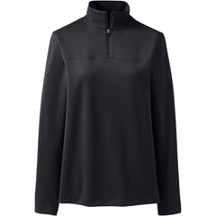 School Uniform Women's Textured Quarter Zip Pullover