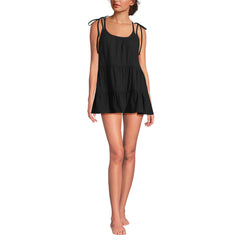 Women's New Tiered Cover Up Mini Dress