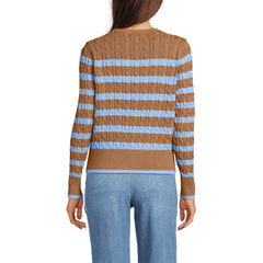 Women's Tall Drifter Modern Cable Crew Sweater