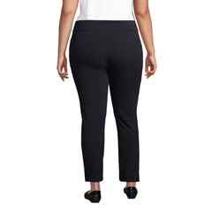 Women's Plus Size Starfish Mid Rise Slim Leg Pants