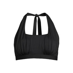 Women's D-Cup Chlorine Resistant Square Neck Halter Bikini Top