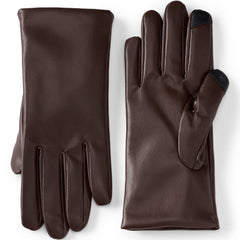 Women's Cashtouch Lined Faux Leather Glove